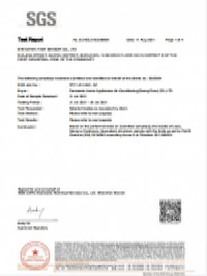 SGS認(rèn)證報(bào)告